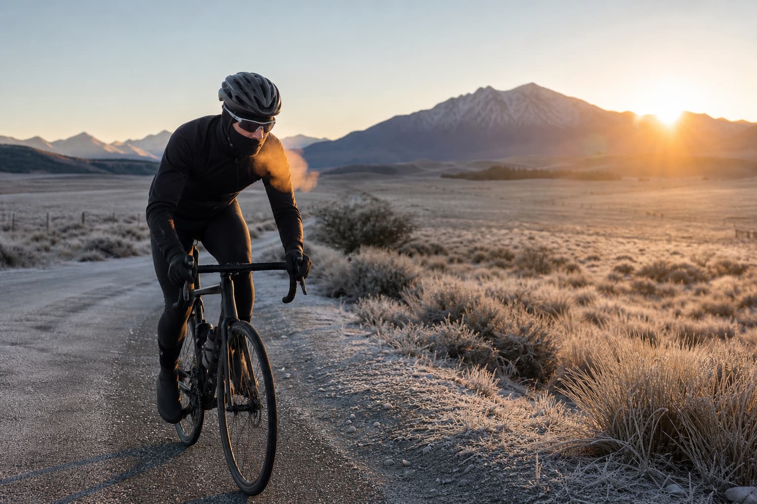 Cómo abrigarse para pedalear con temperaturas bajo cero