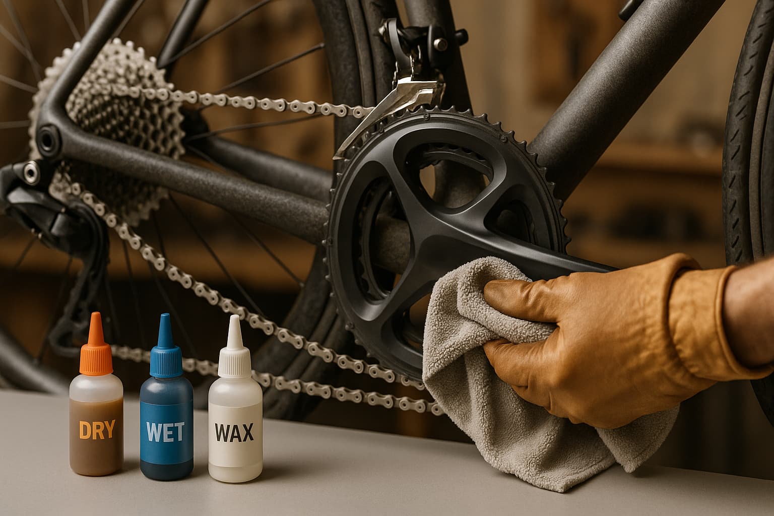 Cómo limpiar la cadena de la bici