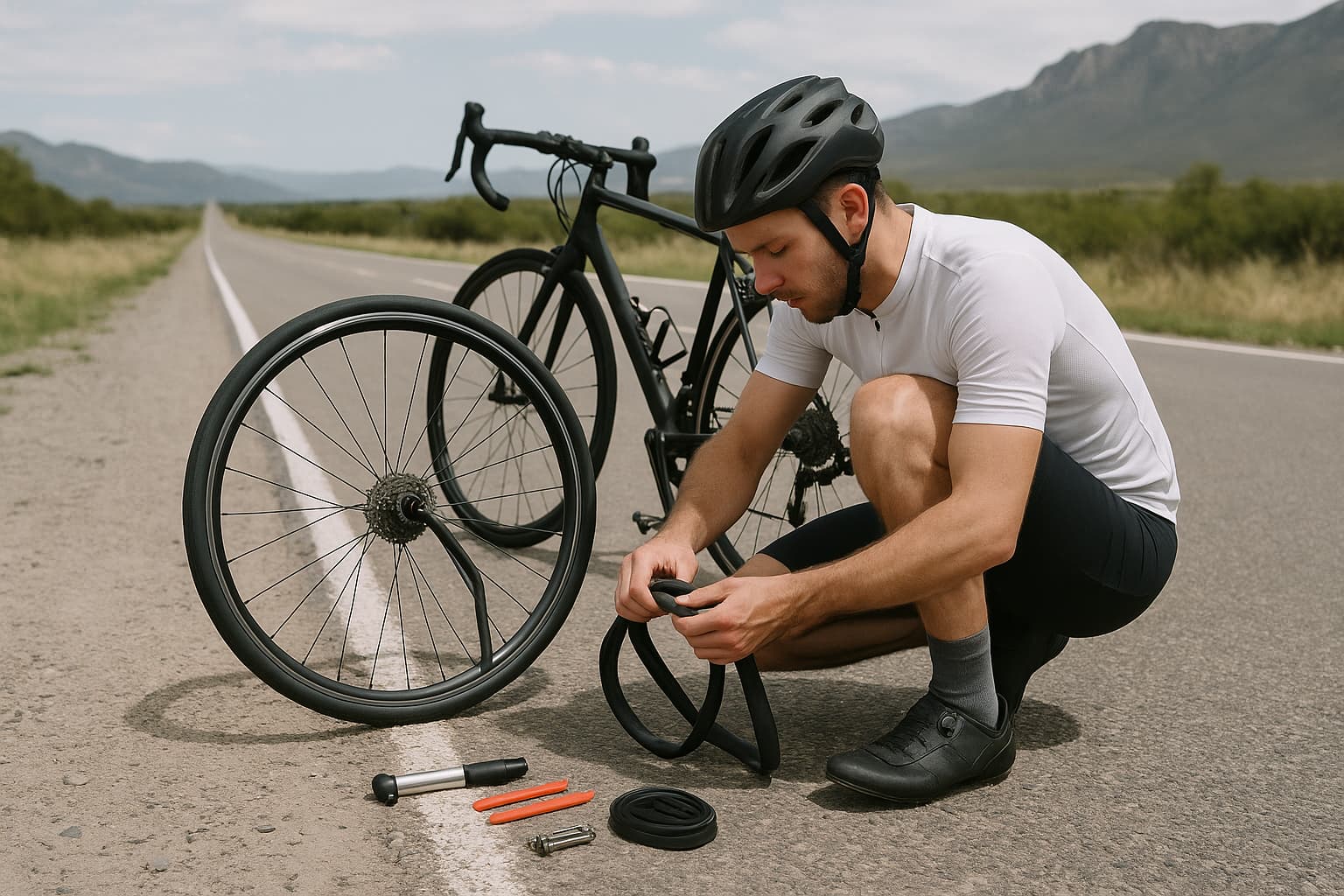 Cómo reparar un pinchazo en bici: kit esencial y paso a paso